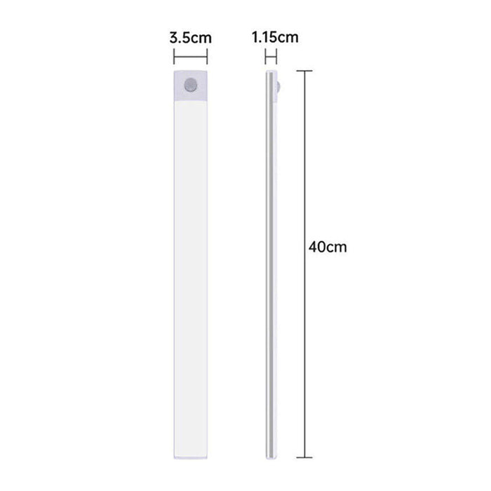 Led Motion Sensor Under Closet Cabinet Light Rechargeable