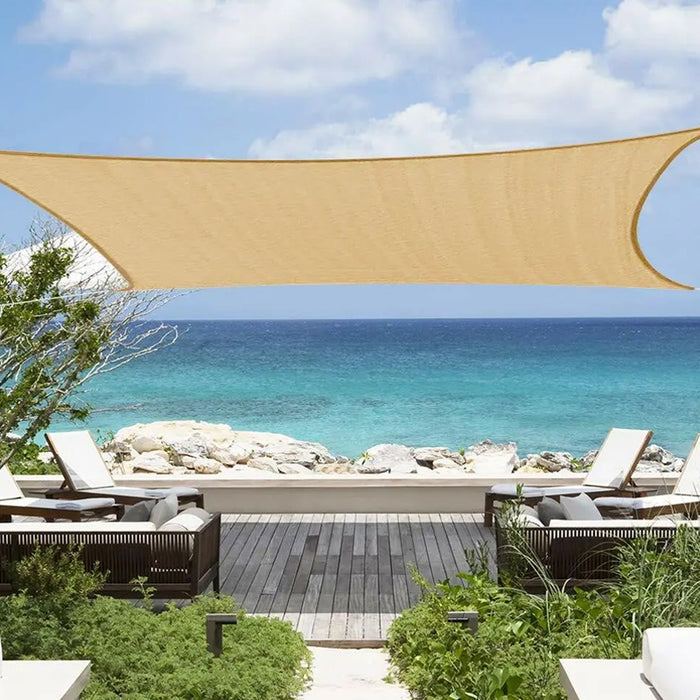 Summer Uv Block Sun Shade Sail Cover For Patio Garden