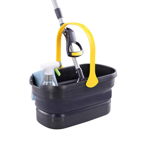 Collapsible Plastic Mop Washing Bucket Fit Sponge Flat