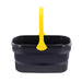 Collapsible Plastic Mop Washing Bucket Fit Sponge Flat