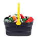 Collapsible Plastic Mop Washing Bucket Fit Sponge Flat