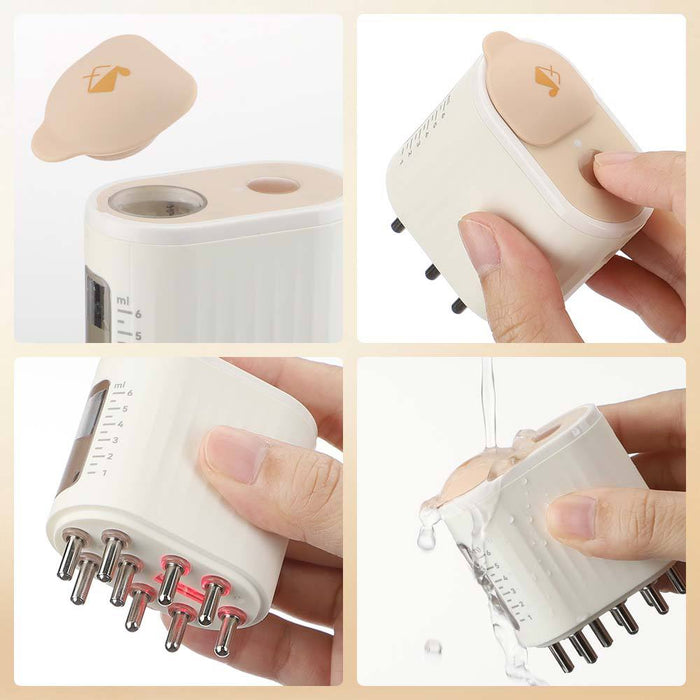 Vibe Geeks 2-in-1 Serum Hair Oil Dispenser And Scalp