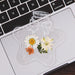 Vibe Geeks 20pcs Handmade Transparent Dried Flower Bookmark