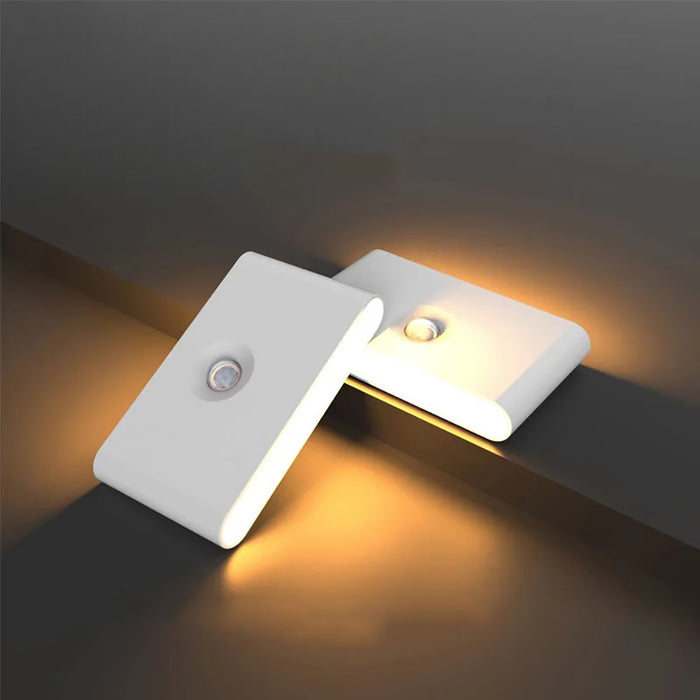 Vibe Geeks Motion Sensor Led Nightlight For Home, Bedroom And Stair - Usb Rechargeable