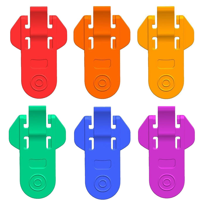 Vibe Geeks 6Pcs Dustproof And Insect Proof Simple Handheld Can Opener For Beer And Soda