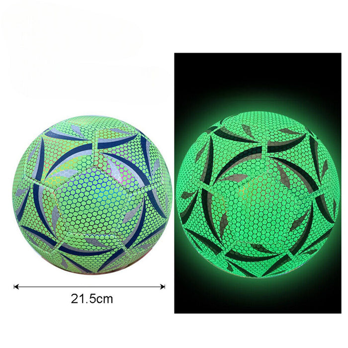 Night Training Luminous Reflective Soccer Ball