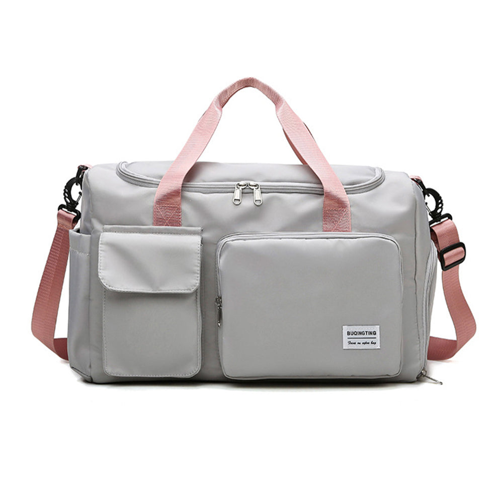 Vibe Geeks Waterproof and Lightweight Zipper Sports Gym Bag