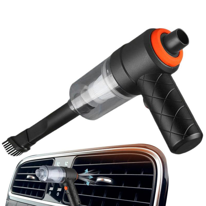 Vibe Geeks Electric Wireless Handheld Car Vacuum Cleaner - Usb Rechargeable