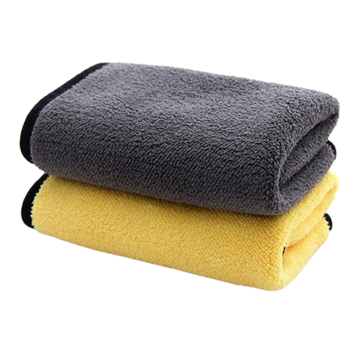 Vibe Geeks 3/5/10Pcs Ultra-Soft Dual Layer Microfiber Towels For Car Washing And Household