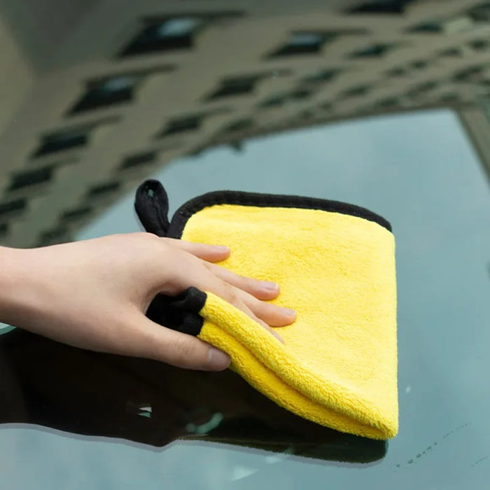 Vibe Geeks 3/5/10Pcs Ultra-Soft Dual Layer Microfiber Towels For Car Washing And Household