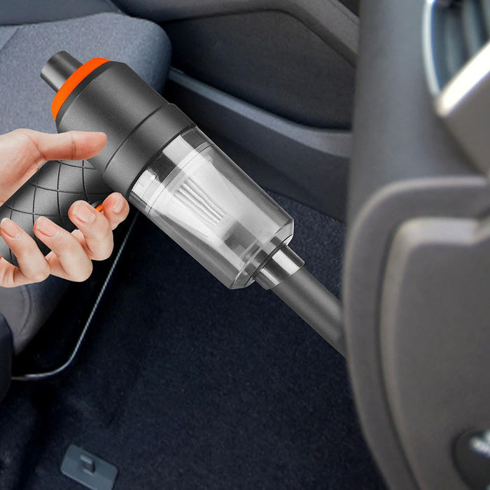 Vibe Geeks Electric Wireless Handheld Car Vacuum Cleaner - Usb Rechargeable