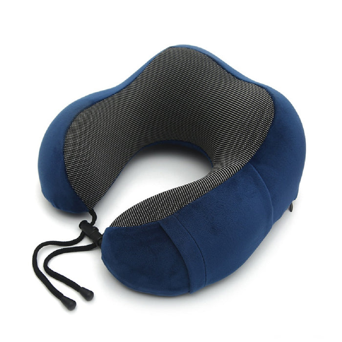 Vibe Geeks Travel Comfort U-Shaped Memory Foam Neck Pillow