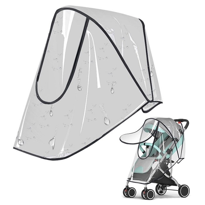 Vibe Geeks Universal Transparent Stroller Rain Cover