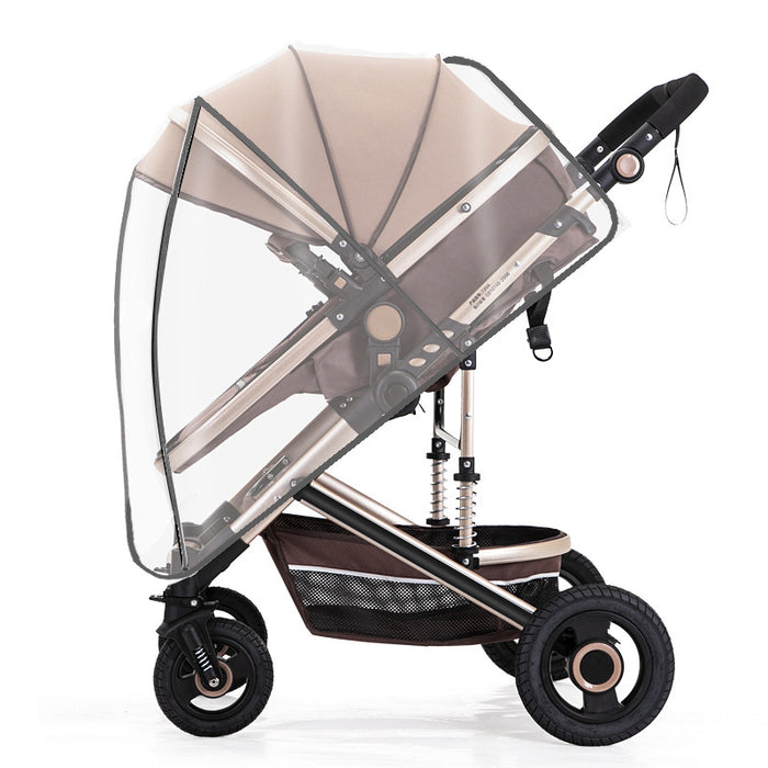 Vibe Geeks Universal Transparent Stroller Rain Cover