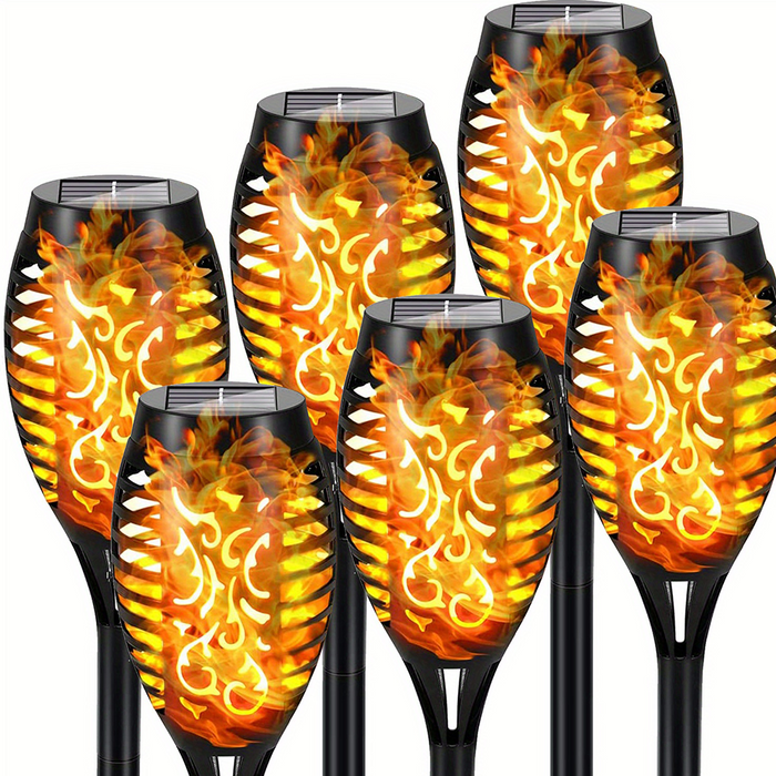 Vibe Geeks Solar Flame Light Outdoor