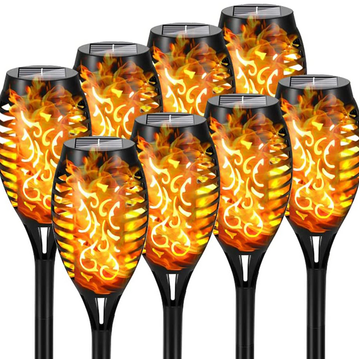 Vibe Geeks Solar Flame Light Outdoor