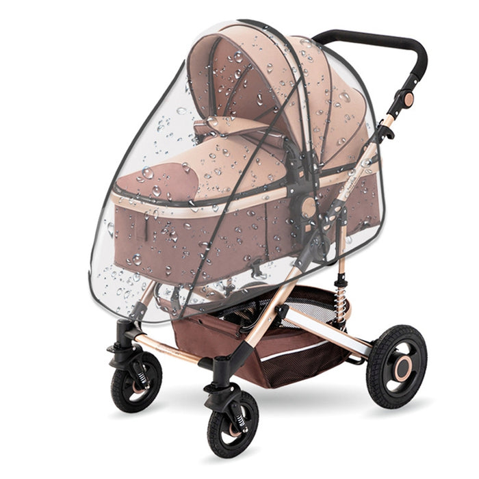 Vibe Geeks Universal Transparent Stroller Rain Cover