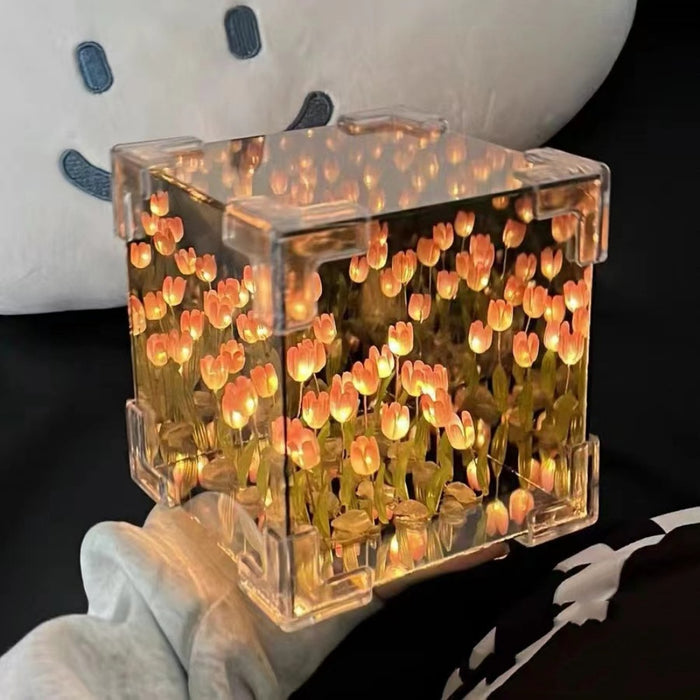 Vibe Geeks Tulip Flower Diy Night Lamp Kit