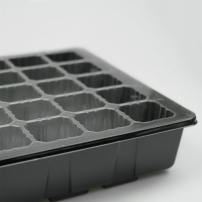 Vibe Geeks Seedling Trays Seed Starter Tray - 4 Pack, Adjustable Ventilation