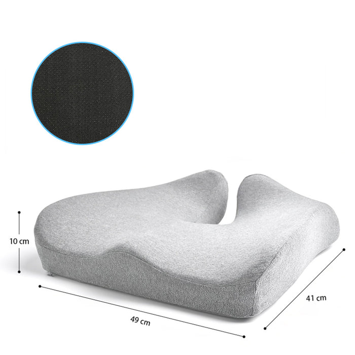 Vibe Geeks Ergonomic Seat Cushion For Office/Home Chair, Car, Wheelchair