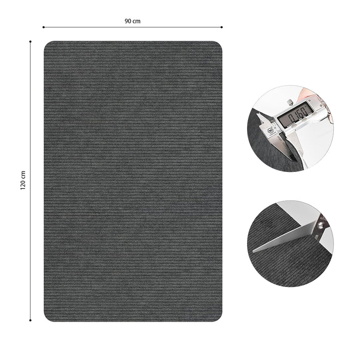 Vibe Geeks Desk Chair Mat For Hardwood Floor & Tile | Non-Slip And Durable