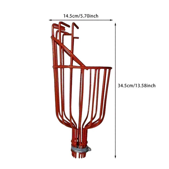 Vibe Geeks Easy-Pick Fruit Harvester Tool For Orchard And Garden