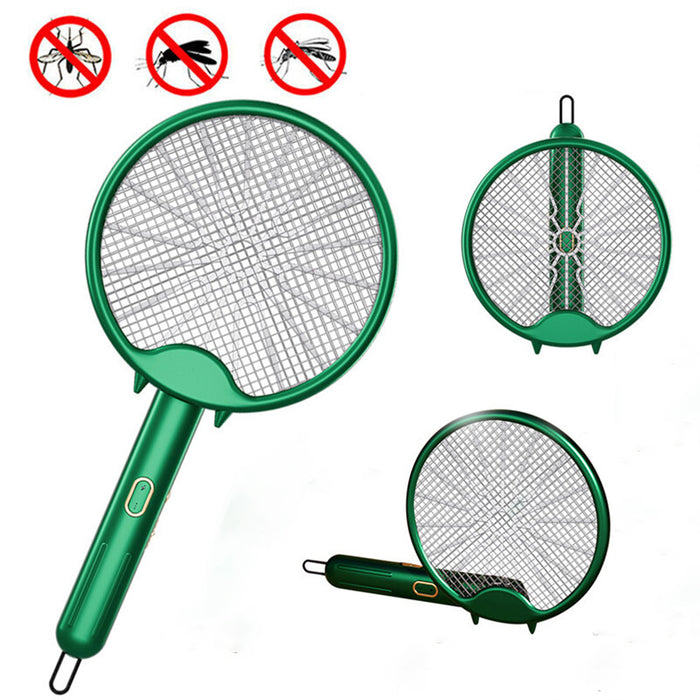 Vibe Geeks Usb Rechargeable 3000V Foldable Mosquito Racket