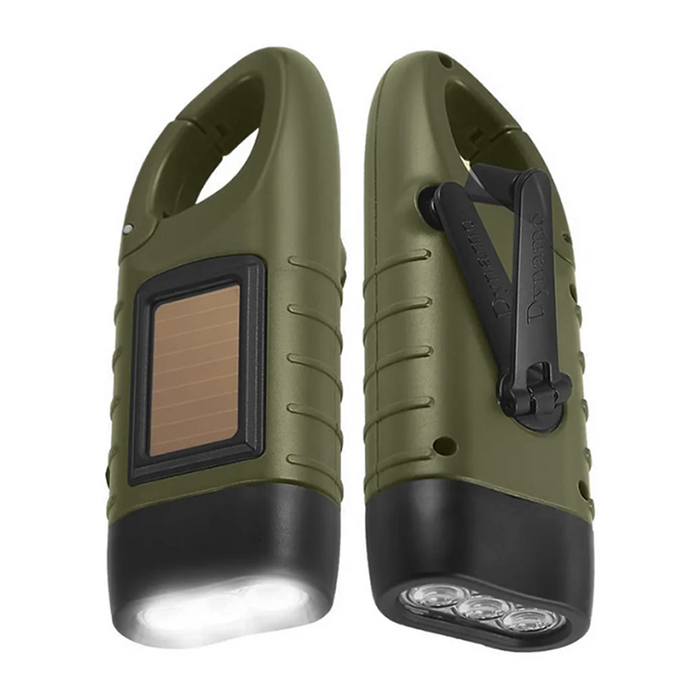 Vibe Geeks Rechargeable & Self-Powered Torch For Outdoor Activities