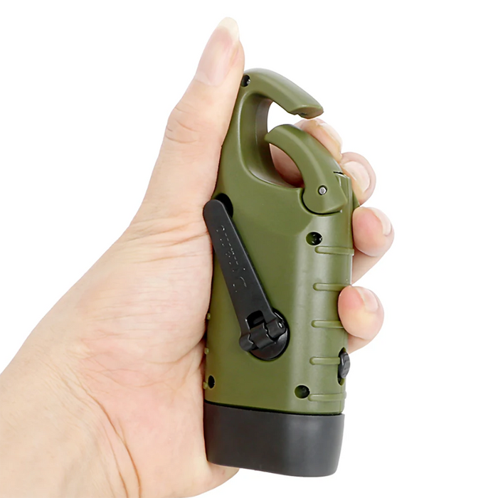 Vibe Geeks Rechargeable & Self-Powered Torch For Outdoor Activities