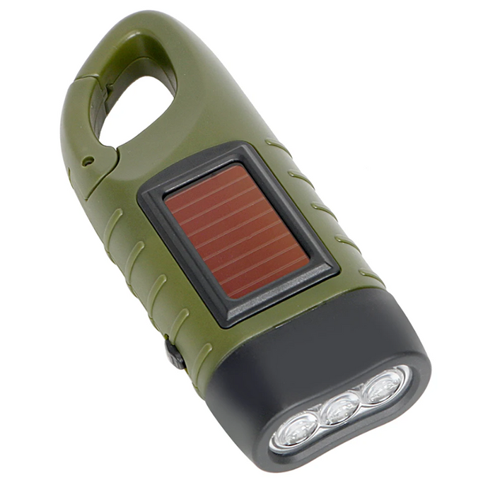 Vibe Geeks Rechargeable & Self-Powered Torch For Outdoor Activities