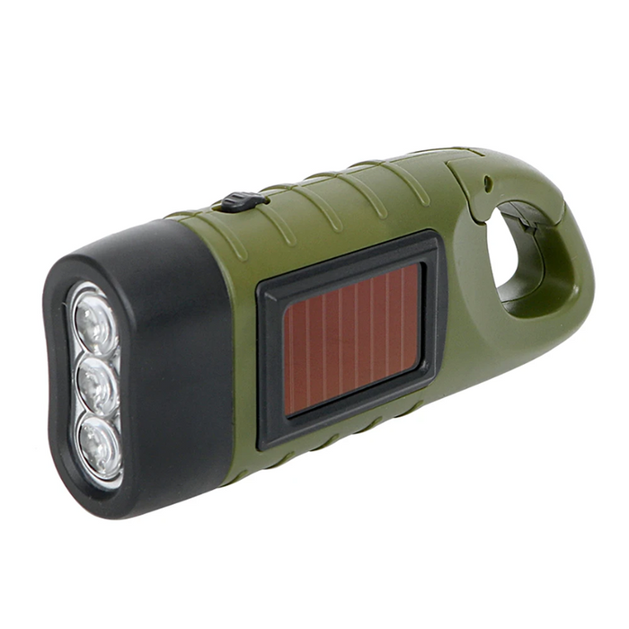 Vibe Geeks Rechargeable & Self-Powered Torch For Outdoor Activities