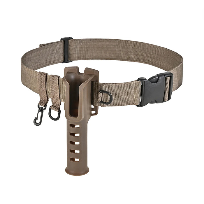 Vibe Geeks Adjustable Fishing Rod Holder Waist Belt