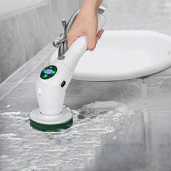 Vibe Geeks 8-In-1 Multifunctional Electric Cleaning Brush For A Sparkling Home