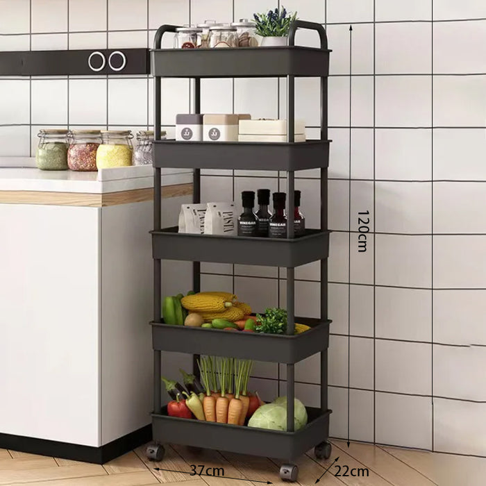 Vibe Geeks Multi Functional Floor Standing Storage Rack