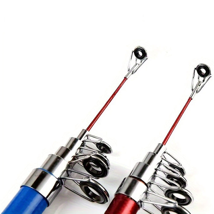 Vibe Geeks Complete Fishing Travel Pole Kit