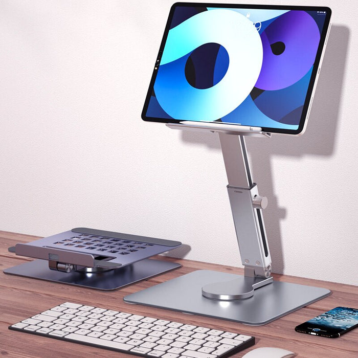 Vibe Geeks 360° Rotating Aluminum Tablet Stand