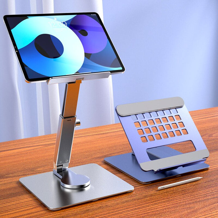 Vibe Geeks 360° Rotating Aluminum Tablet Stand