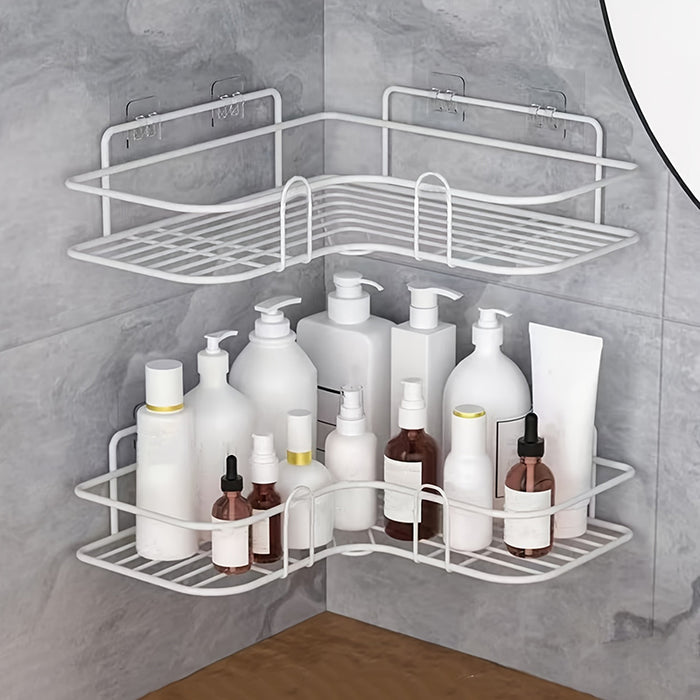 Vibe Geeks Iron Triangle Rack For Kitchen Bathroom Storage Rack