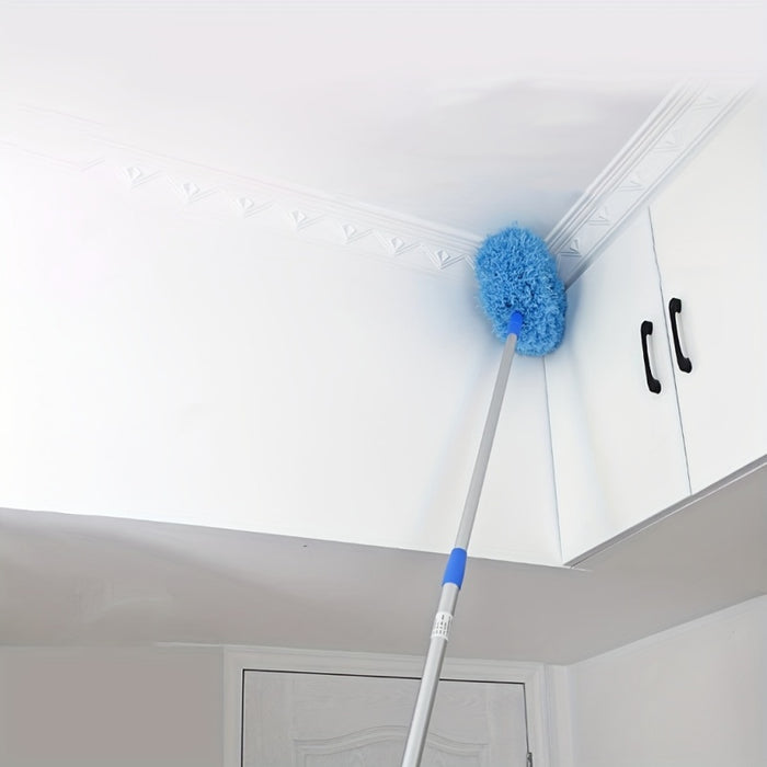 Vibe Geeks Removable Washable Microfiber Ceiling Fan Duster With Extendable Pole