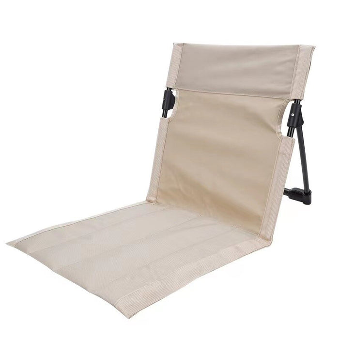 Vibe Geeks Foldable Camping Chair With Backrest Cushion