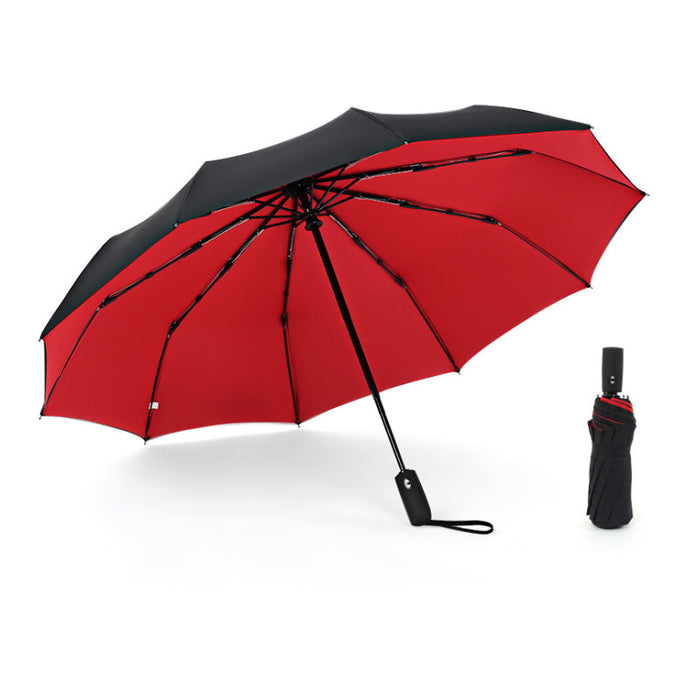 Vibe Geeks 10Kg Windproof Double Layer Umbrella