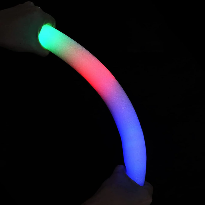 Vibe Geeks 8/10/15/20Pcs Colour-Ful Led Glow Foam Sticks