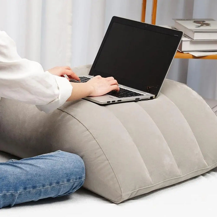 Vibe Geeks Portable Inflatable Wedge Pillow Knee Cushion For Travel