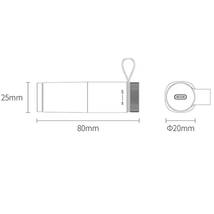 Vibe Geeks Baseus Non-Contact Alcohol Tester With Led Display