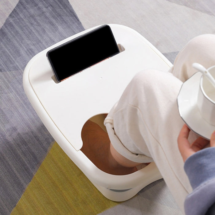 Vibe Geeks Foldable Footbath Massage Bucket For Household