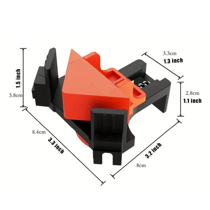 Vibe Geeks Versatile Woodworking Angle Clamp Set