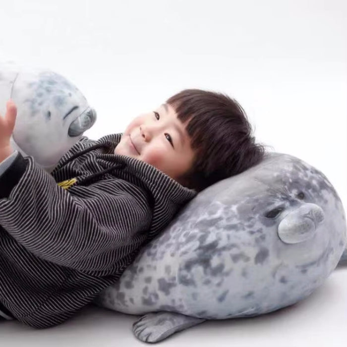 Vibe Geeks 20Cm Aquarium Plush Soft Seal Doll Pillow