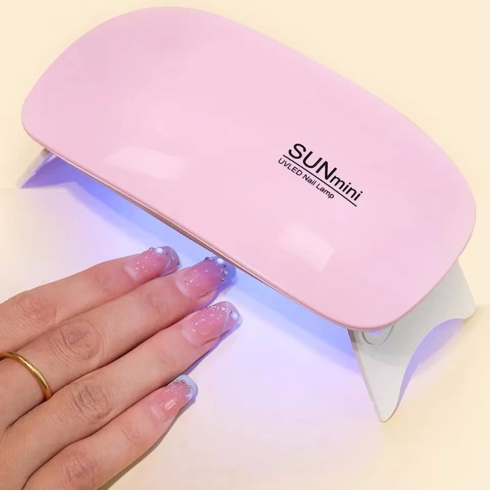 Vibe Geeks 6W Mini Uv Nail Dryer Lamp