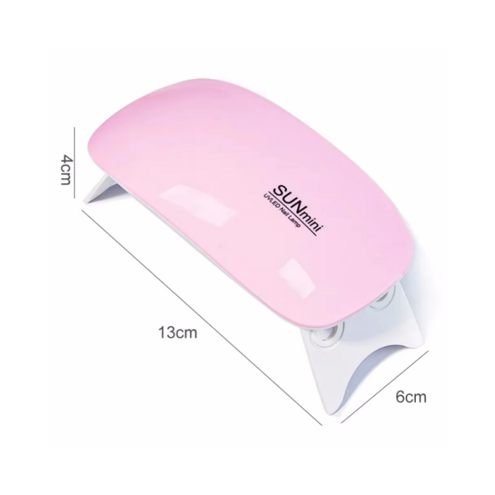 Vibe Geeks 6W Mini Uv Nail Dryer Lamp