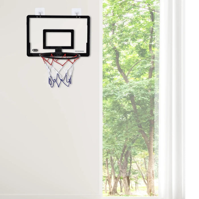 Vibe Geeks Wall Mounted Indoor Small Basketball Hoop